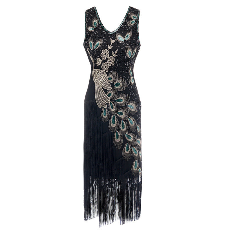 Retro Style Sequin Bead Dress Fashion Wedding Dresses