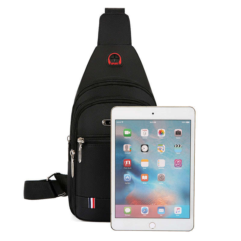 Men's Leisure Oxford Cloth Cross Body Tide Men's Chest Bags