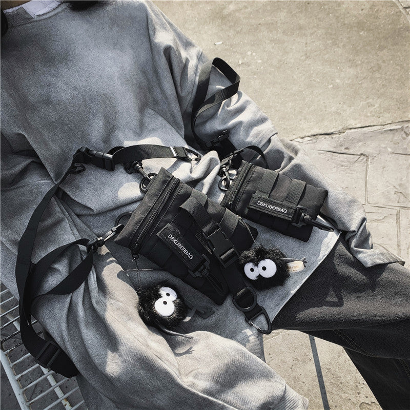 Women's & Men's & Hip Hop Street Fashion Nylon Bags