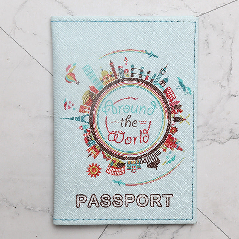 The World Map Passport Cover Creative Id Package