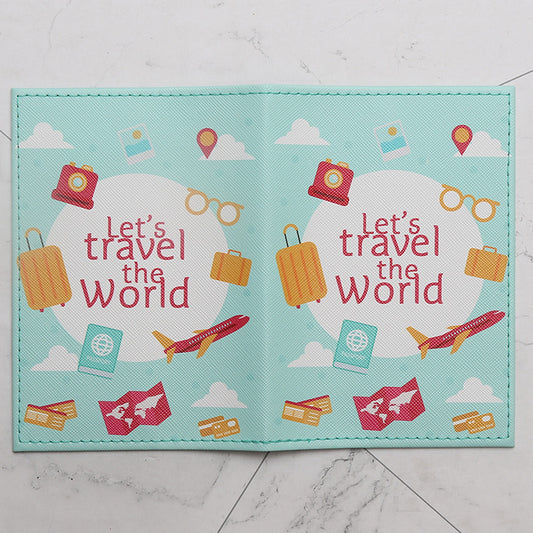 The World Map Passport Cover Creative Id Package
