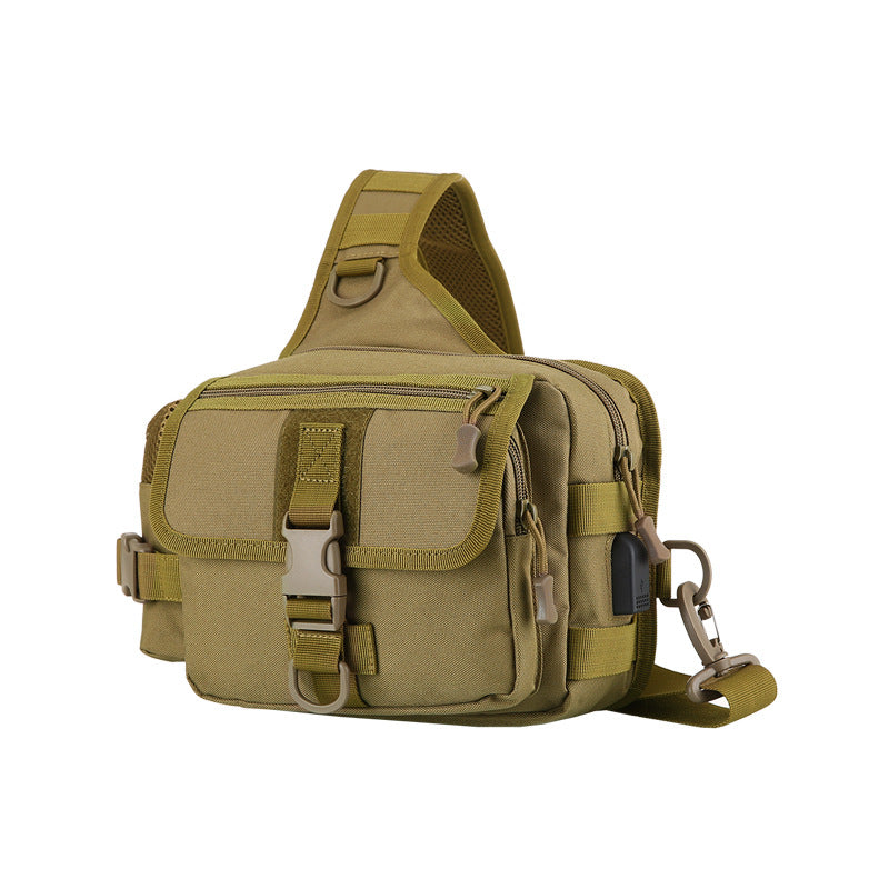 Tactics Charging Large Capacity Nylon Waterproof Sports Backpacks