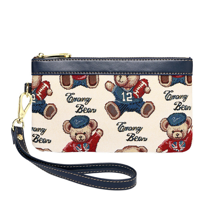 Women's New Beautiful Bear Mobile Female Handbags