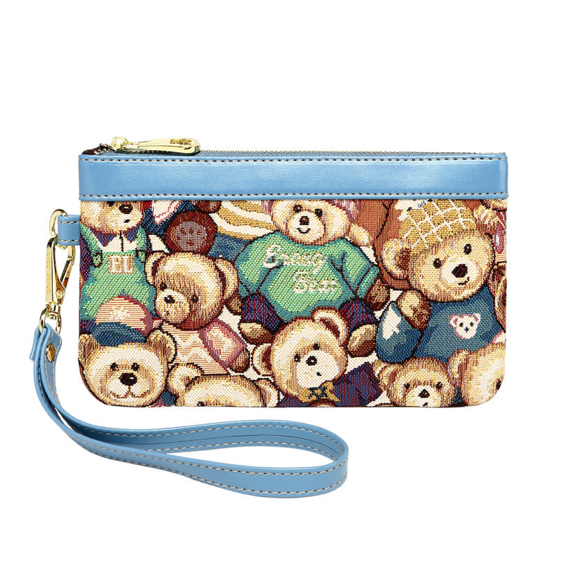 Women's New Beautiful Bear Mobile Female Handbags