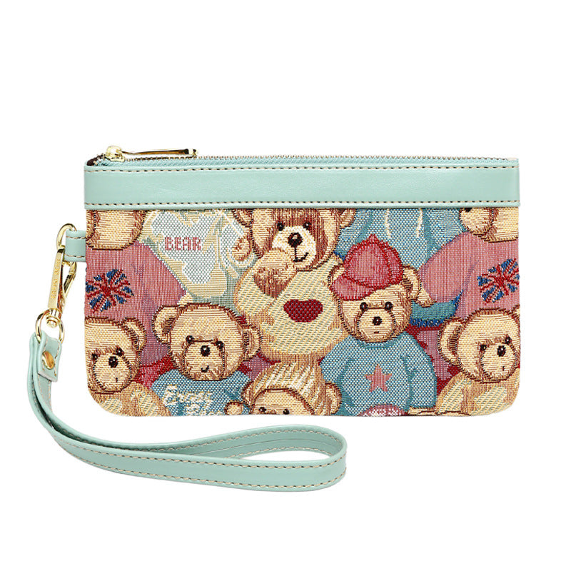 Women's New Beautiful Bear Mobile Female Handbags