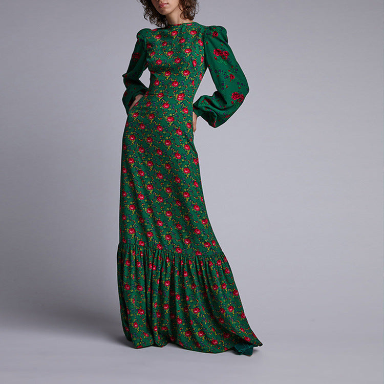 Unique Bohemian Printing Maxi Dress Sexy Dresses