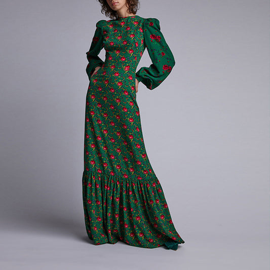 Unique Bohemian Printing Maxi Dress Sexy Dresses