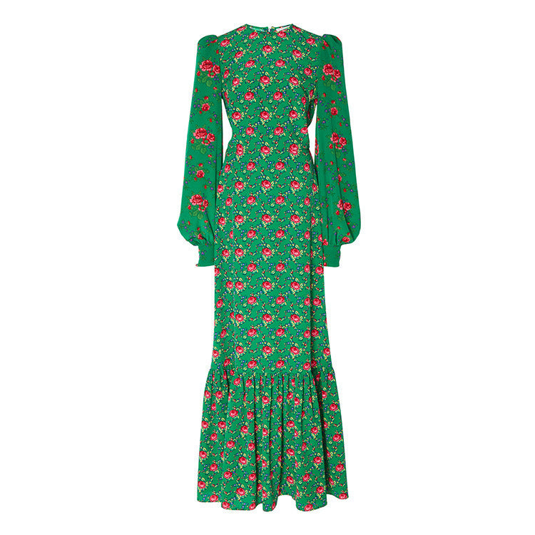Unique Bohemian Printing Maxi Dress Sexy Dresses