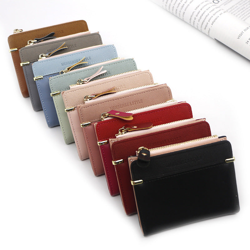 Women's Fashion Large Capacity Multifunctional Clutch Short Ladies Wallets