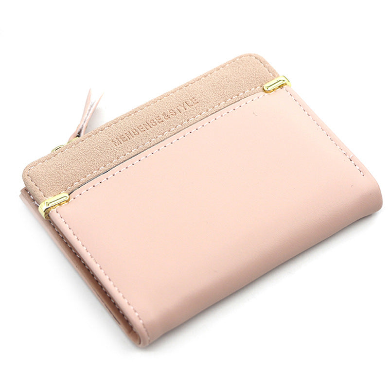 Women's Fashion Large Capacity Multifunctional Clutch Short Ladies Wallets
