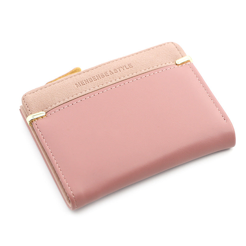 Women's Fashion Large Capacity Multifunctional Clutch Short Ladies Wallets
