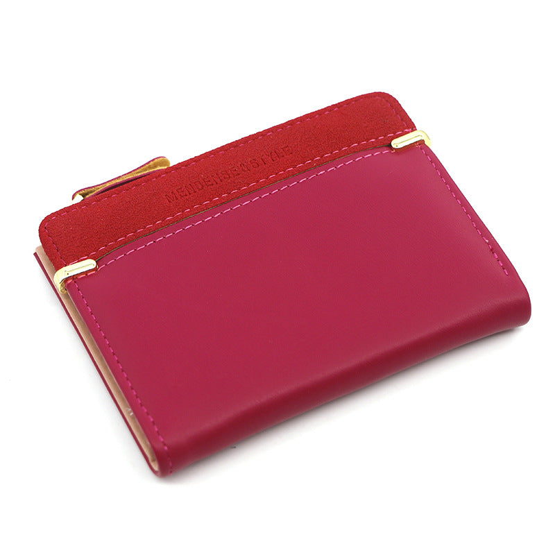 Women's Fashion Large Capacity Multifunctional Clutch Short Ladies Wallets