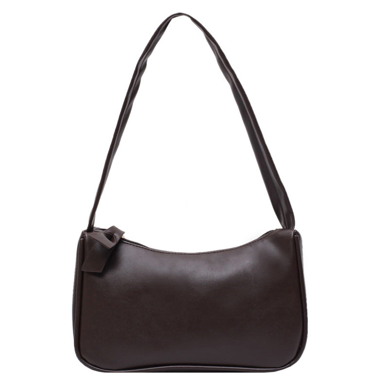Women's Candy Cyan Niche Underarm Trendy Fashion Armpit Bags