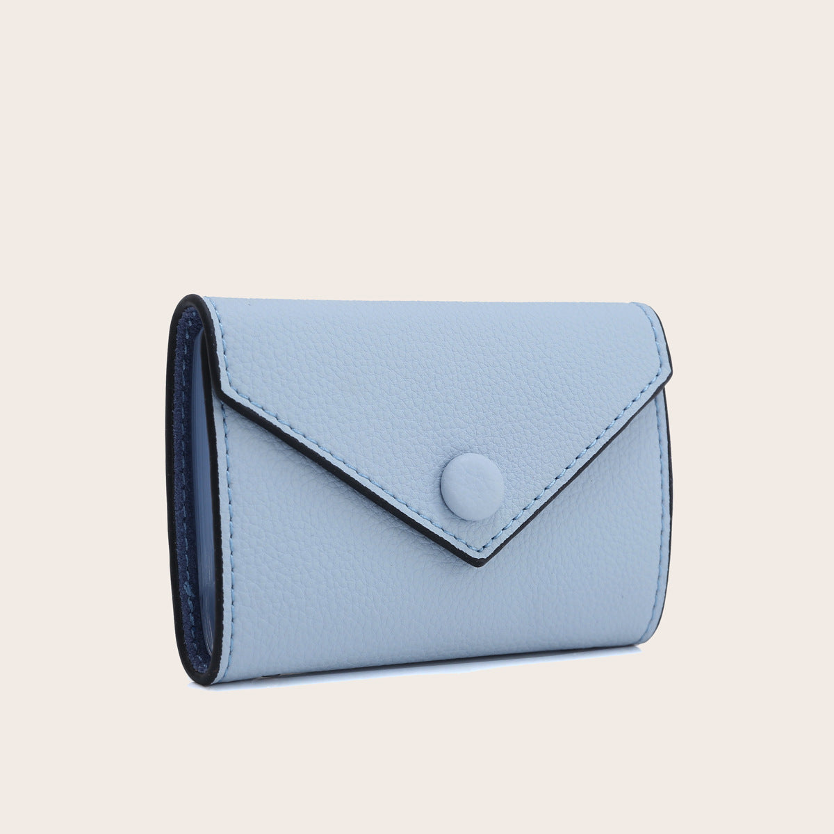 Women's Portable Leather Large Capacity Bank F Card Holder