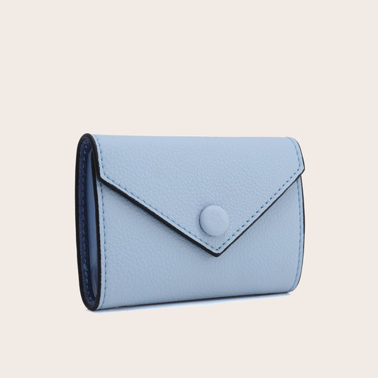 Women's Portable Leather Large Capacity Bank F Card Holder