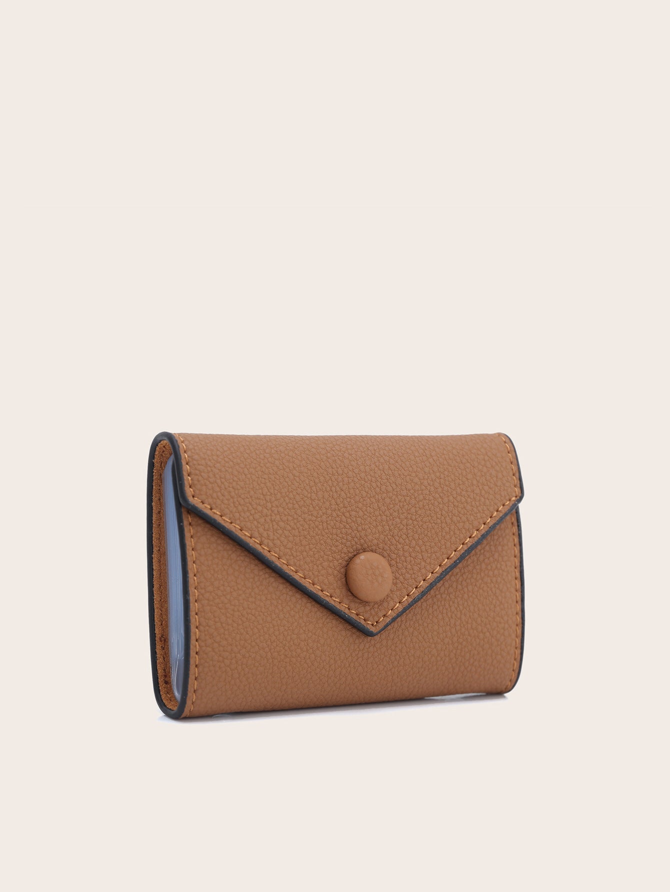 Women's Portable Leather Large Capacity Bank F Card Holder