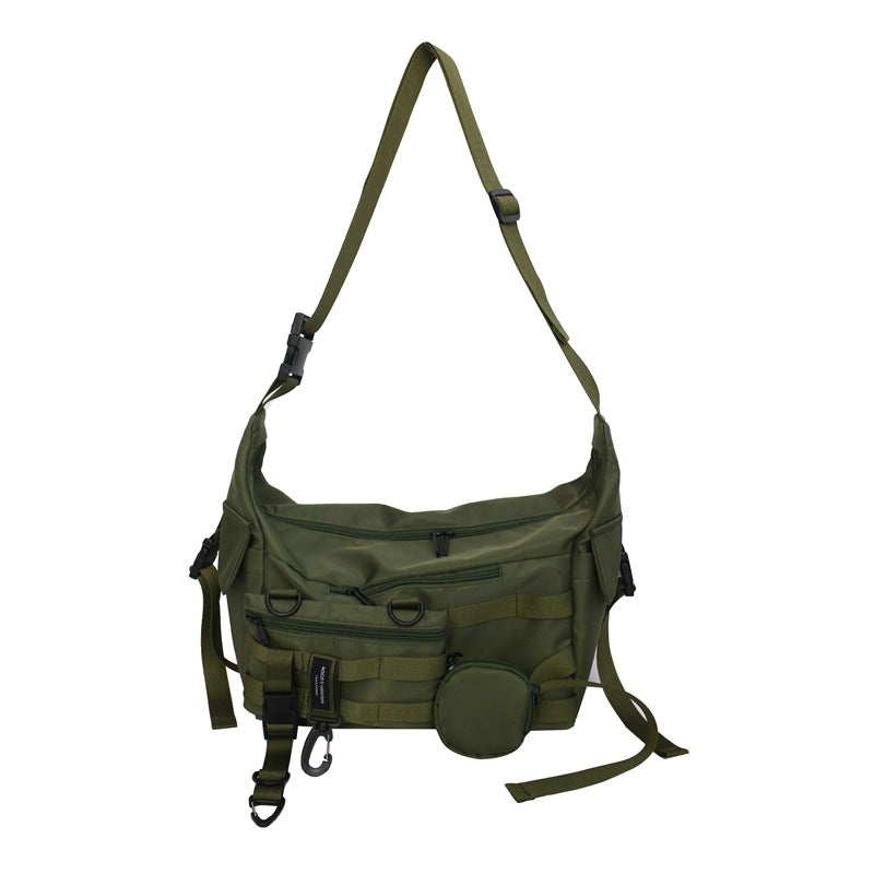 Men's One Fashion Dark Style Working Female Men's Messenger Bags