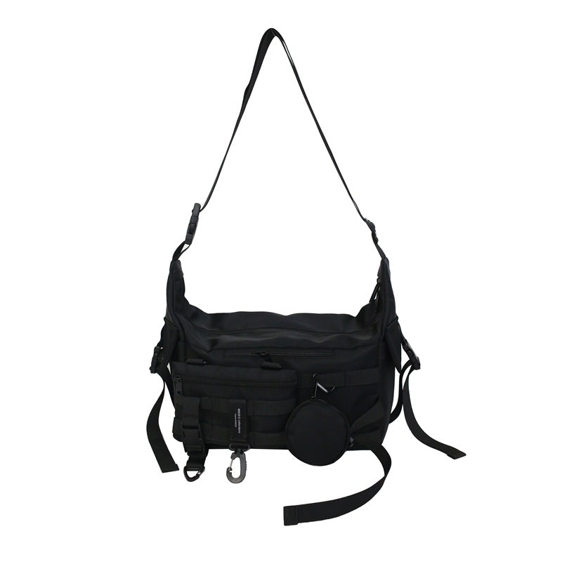 Men's One Fashion Dark Style Working Female Men's Messenger Bags