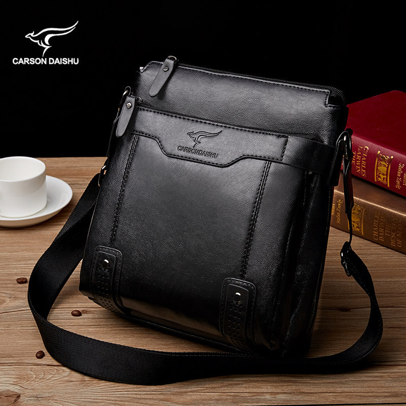 Pretty Men's Charming Pannier Vertical Pouch Men's Shoulder Bags