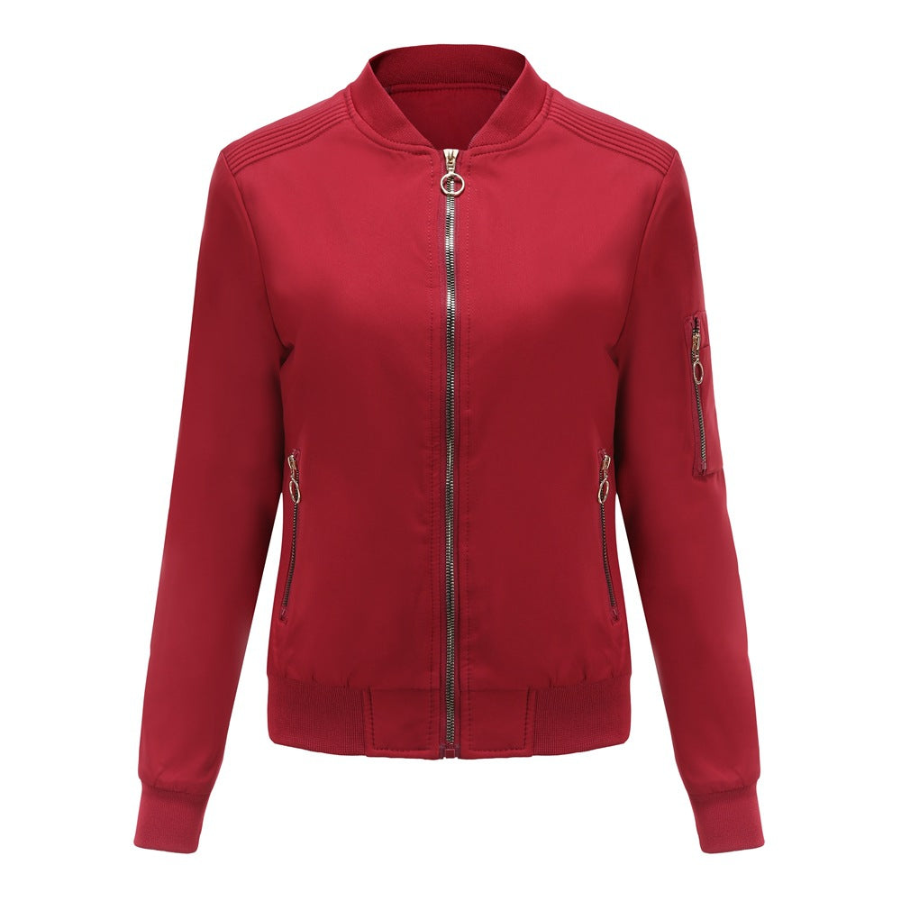 Women's European Fashion Casual Thin Cotton Jackets