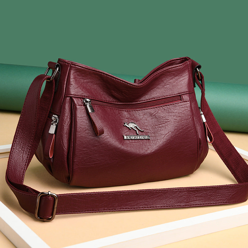 Women's Fashion Mom Large Capacity Versatile Simple Crossbody Bags