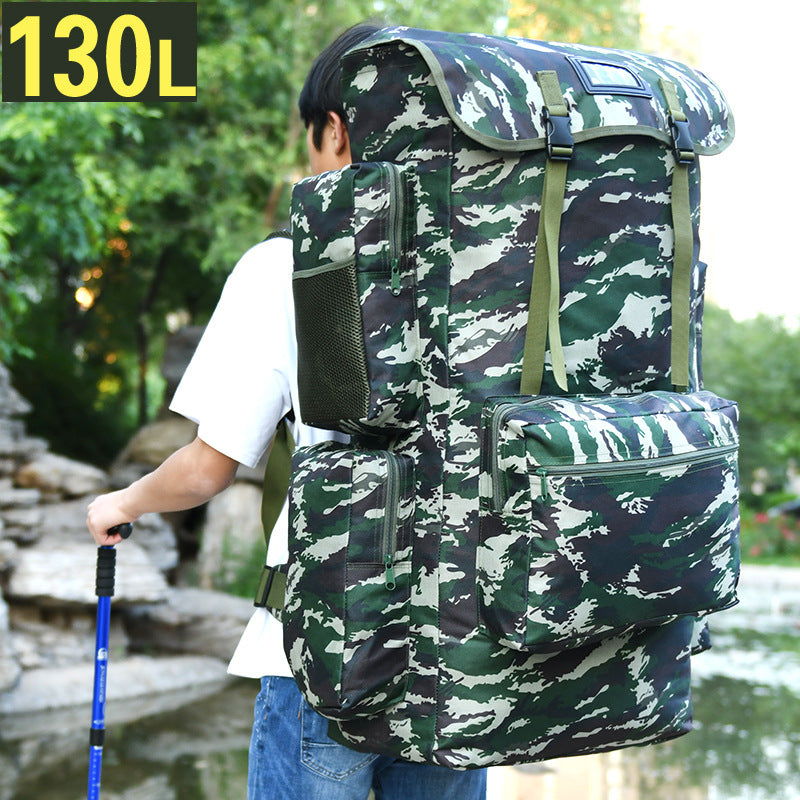 Men's Extra Large Capacity Camping Checked Shiralee Backpacks