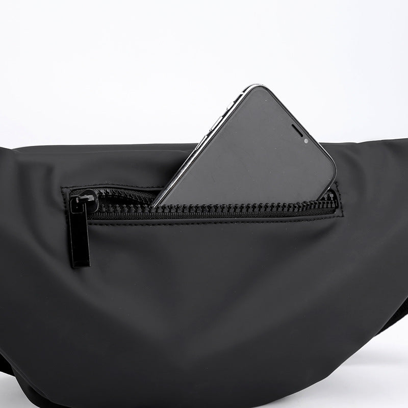 Women's & Men's & Summer Fashion Waterproof Solid Color Men's Shoulder Bags