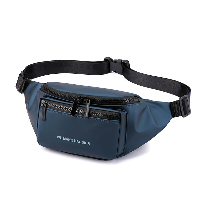 Women's & Men's & Summer Fashion Waterproof Solid Color Men's Shoulder Bags