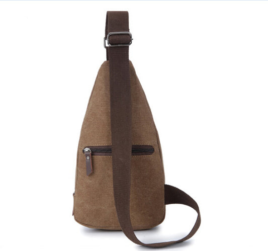 Men's Durable Korean Style Canvas Fashion Men's Chest Bags