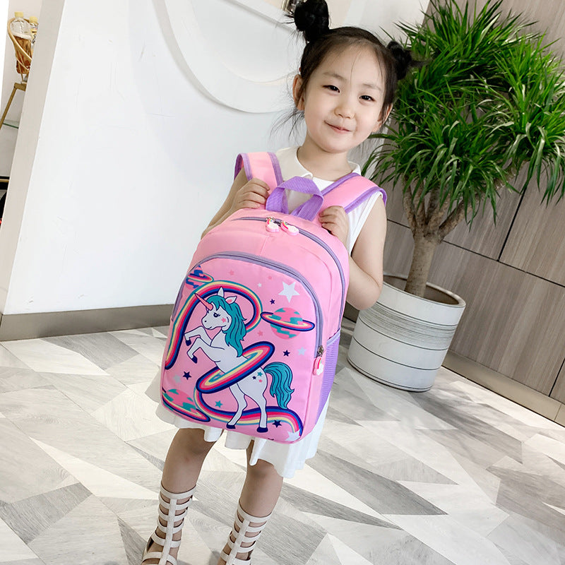 Children's Popular New Grade Cartoon Primary Kindergarten School Bags