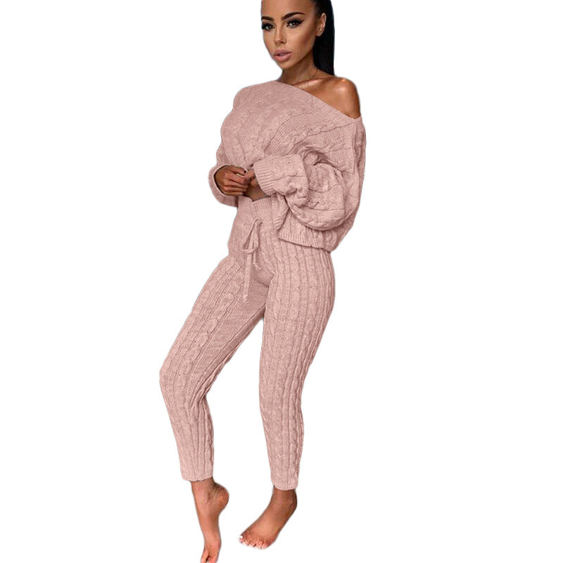 New Versatile Durable Set Woolen Trousers Fashion Casual Suit