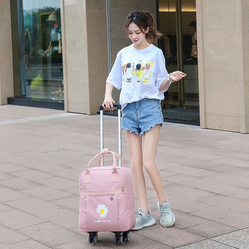 Large Mute Waterproof Female Generation Piece Travel Bags