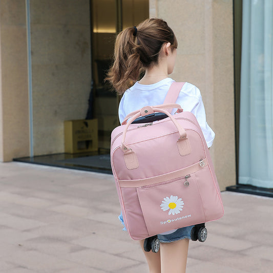 Large Mute Waterproof Female Generation Piece Travel Bags