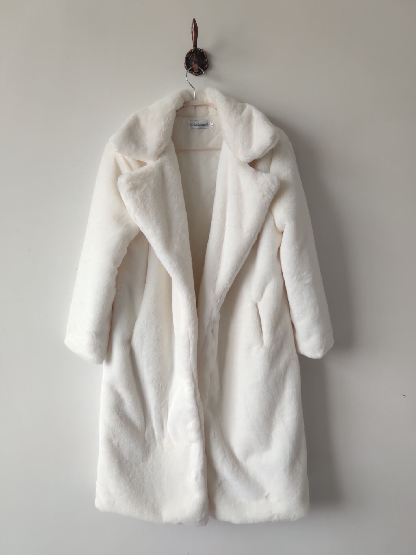 Women's Veet Fur Large Overcoat Cotton Warm Coats