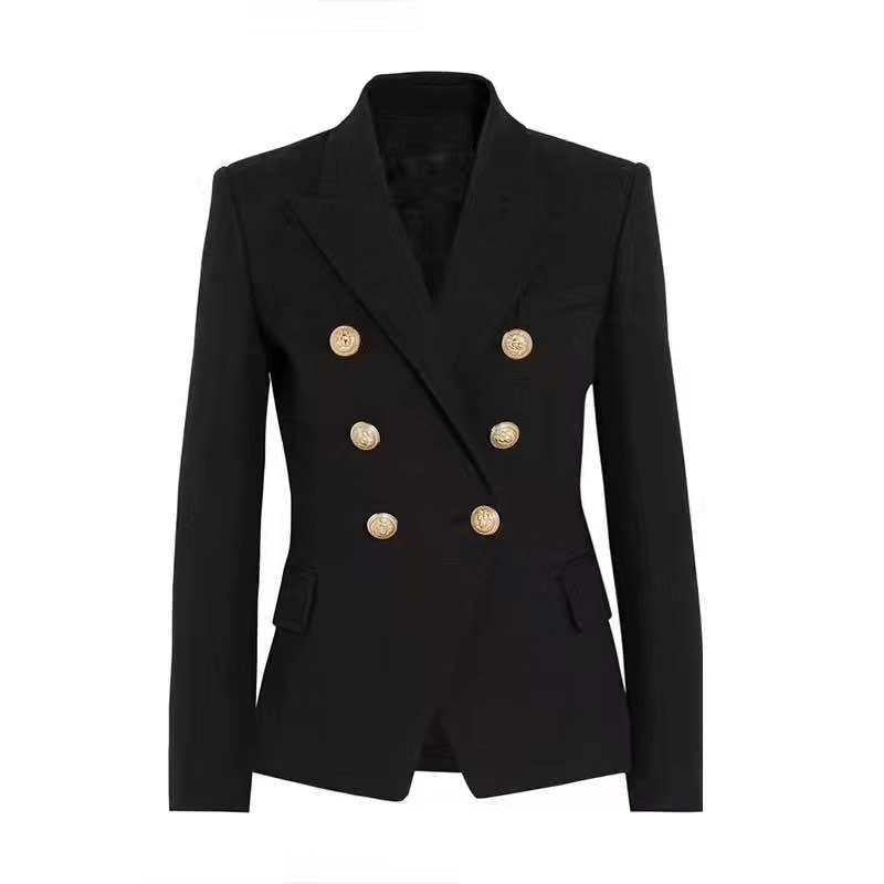 Women's Breasted Solid Color Slim Fit Slimming Blazers