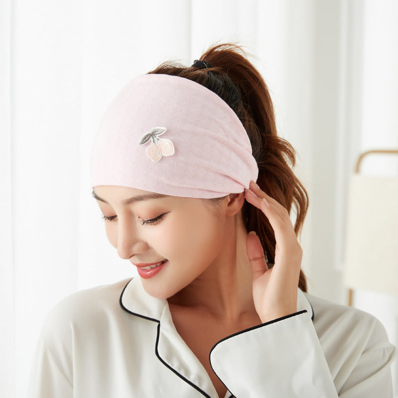 Cotton Confinement Cap Headscarf Summer Thin Bags