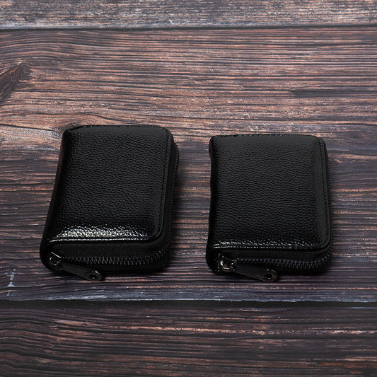 Women's & Men's & Expanding Versatile Large Capacity Zipper Card Holder