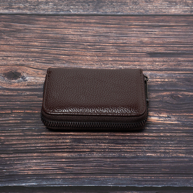 Women's & Men's & Expanding Versatile Large Capacity Zipper Card Holder