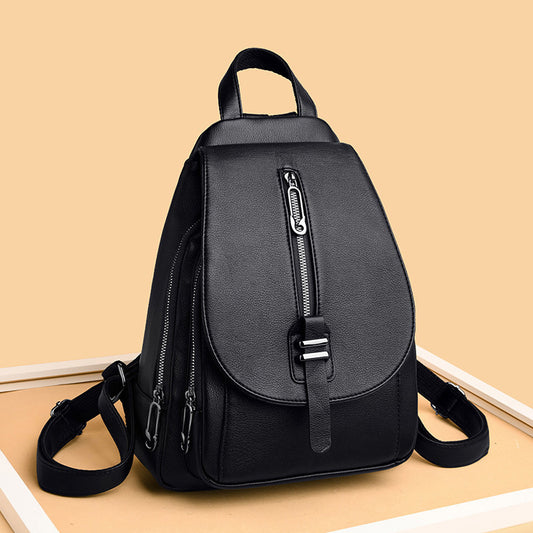 Women's Korean Fashion Moisture Leisure College Style Backpacks