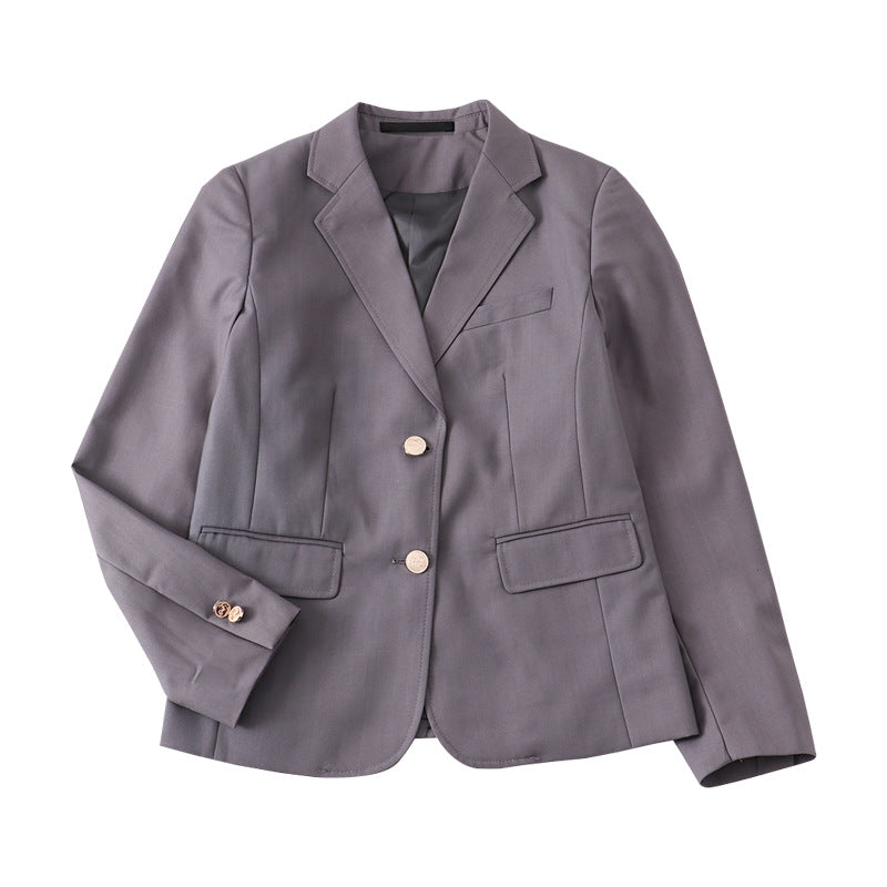 Women's University Style Interview Occupation College Work Small Suit