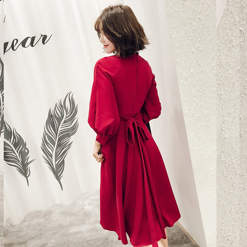 Dress Female Birthday Small Party Toast Wedding Dresses