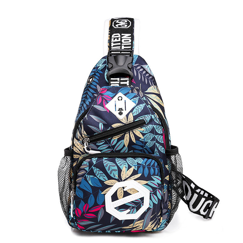 Men's Durable Beautiful Canvas Fashion Rand Men's Chest Bags