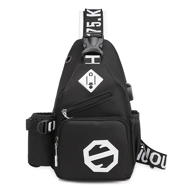 Men's Durable Beautiful Canvas Fashion Rand Men's Chest Bags