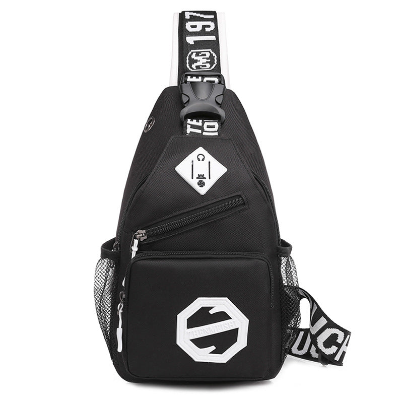 Men's Durable Beautiful Canvas Fashion Rand Men's Chest Bags