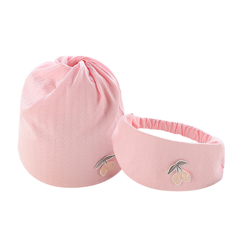 Cotton Confinement Cap Headscarf Summer Thin Bags