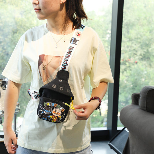 Women's Bread Superman Fashion Cute Canvas Cartoon Bags