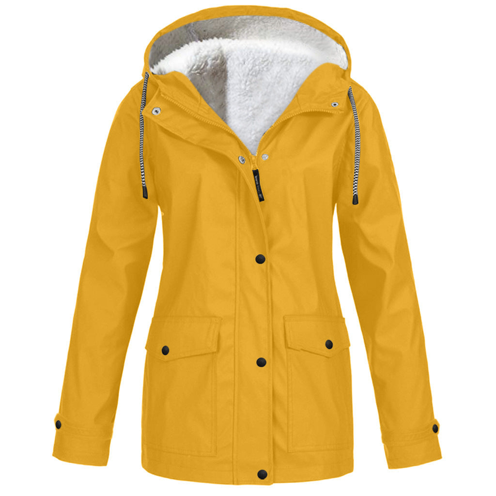 Cool Durable Fleece Outdoor Mountaineering Hooded Coats