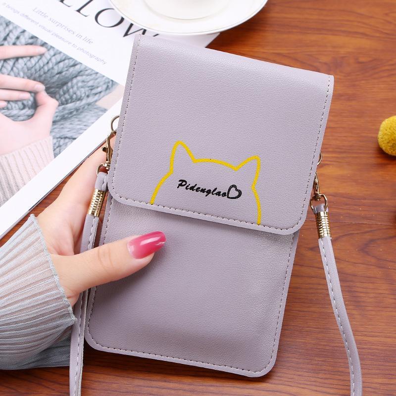 Mobile Female Summer Simple Portable Thin Phone Bags