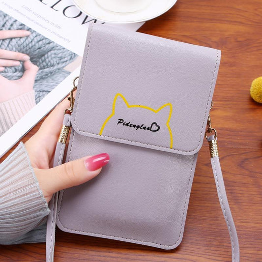 Mobile Female Summer Simple Portable Thin Phone Bags