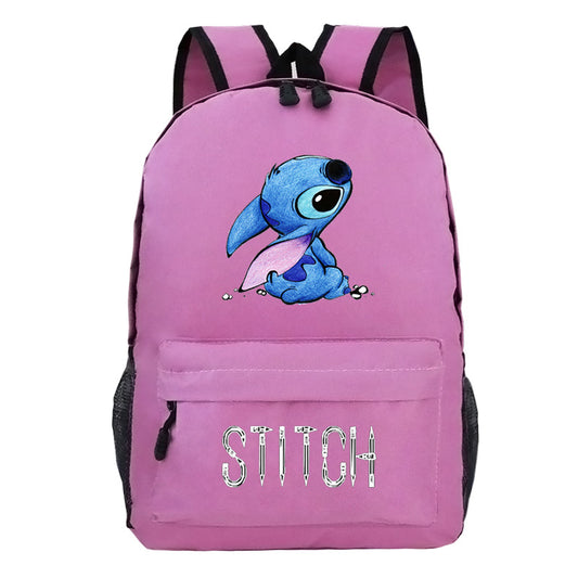 Star Stitch Cartoon Primary Secondary Grade Backpacks